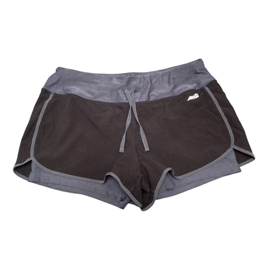 Avia Sprinter Running Shorts Medium Black Elastic Waist Drawstring Athletic Fit
