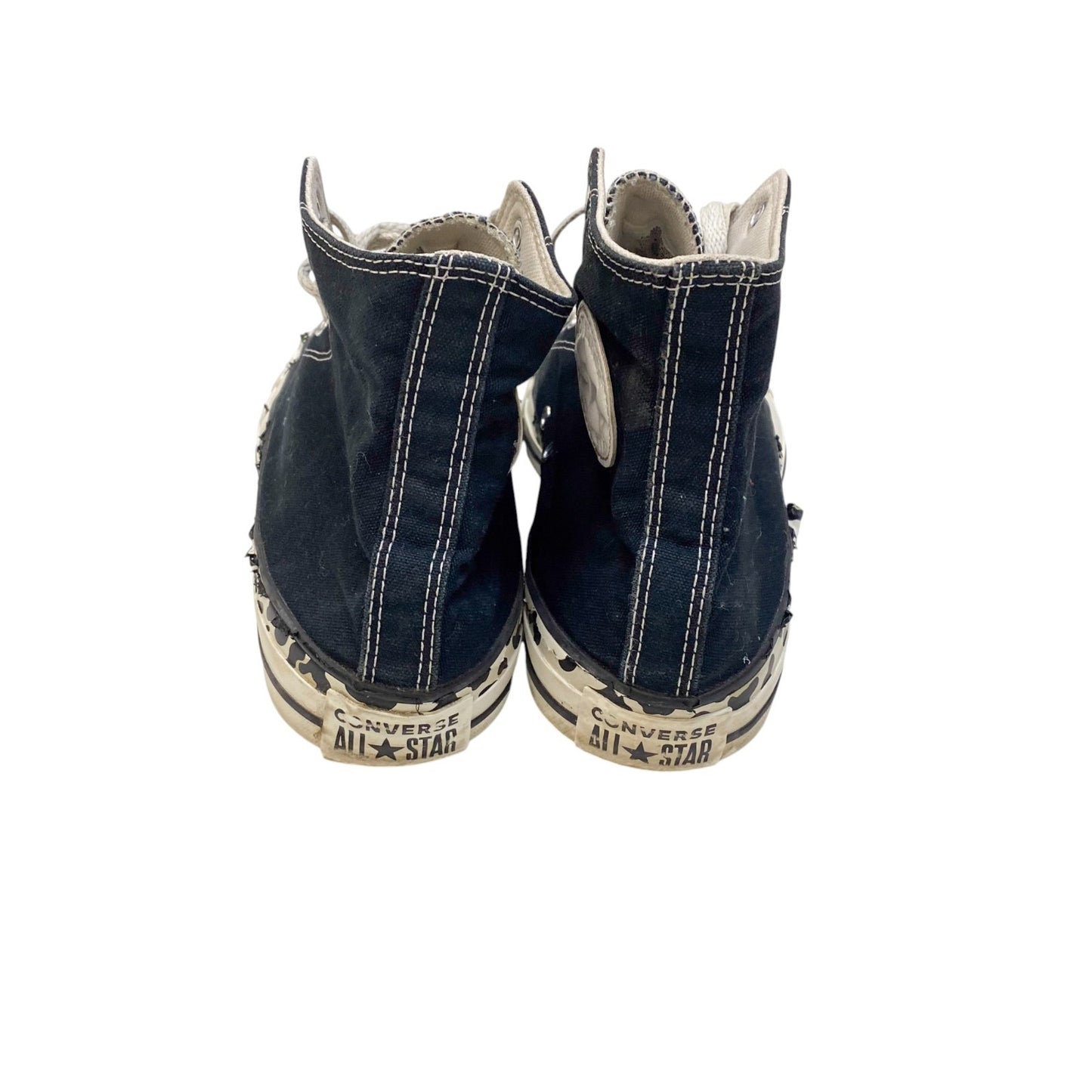 Converse Chuck Taylor Platform Sneakers Women Navy White Canvas Athletic Lace Up