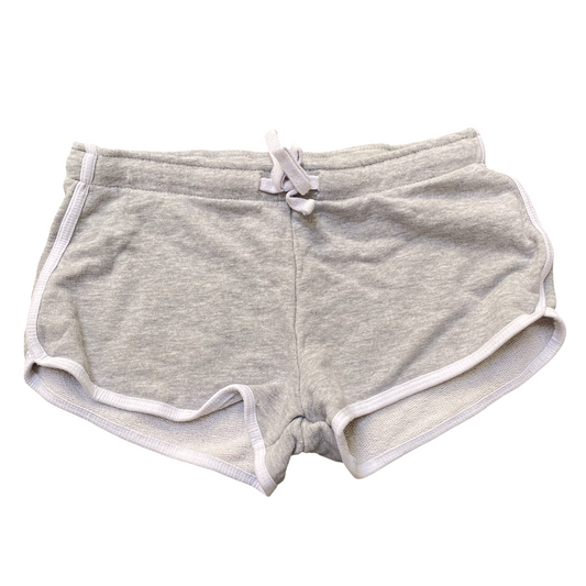 FB Sister Running Shorts Womens XS Grey Athletic Fit Dolphin Hem Elastic Waist