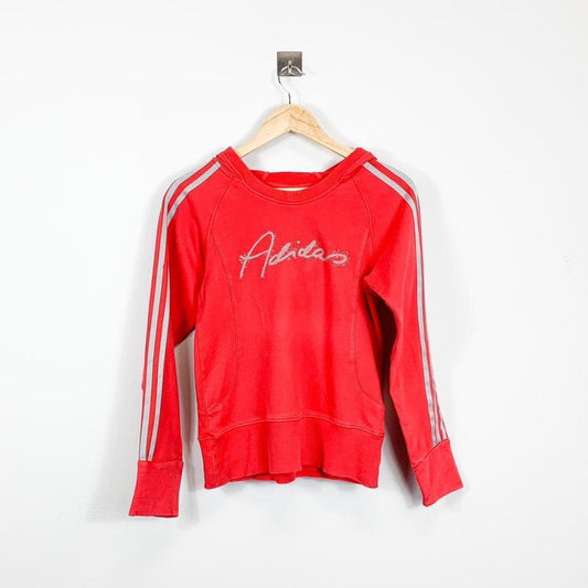 Vintage Adidas Spell Out Hoodie