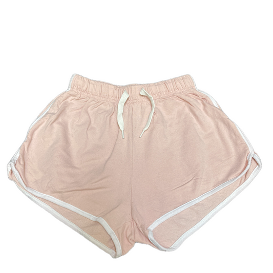 Running Sprinter Shorts Womens S 21" Waist Peach Athletic Gym Workout