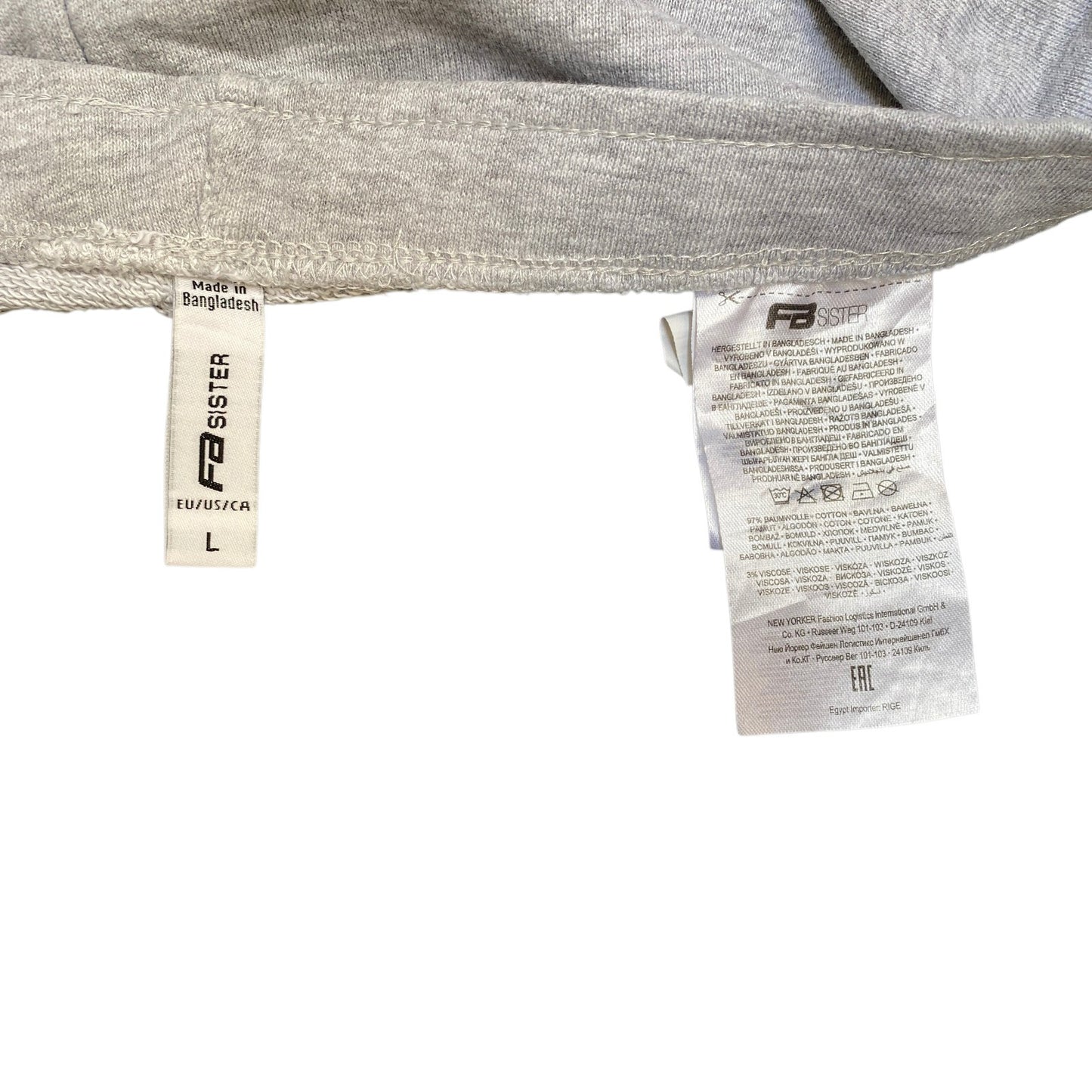 Running Sprinter Shorts Womens L 32" Waist Grey Athletic Gym Workout Dolphin Hem