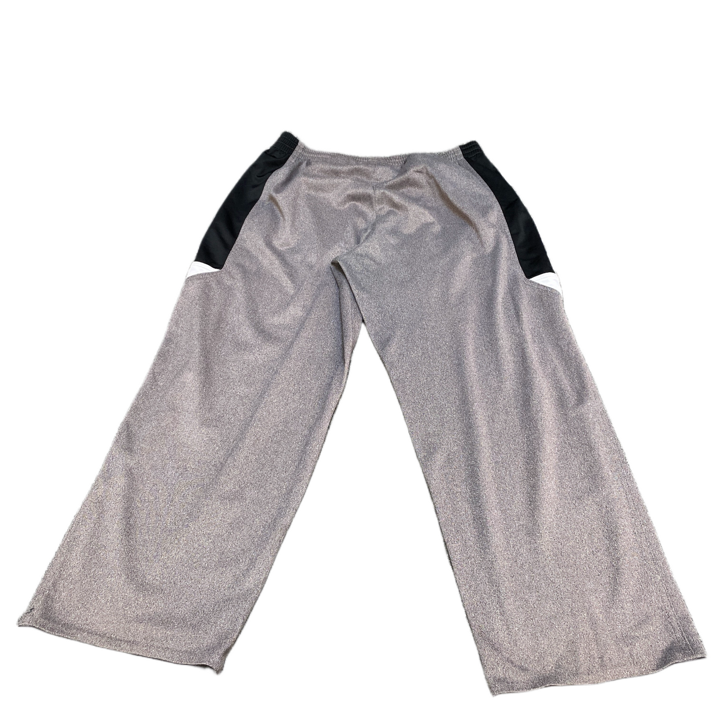 Diadora Track Pants Fits as Womens 34" Waist Grey Heather 4-Way Stretch Trousers