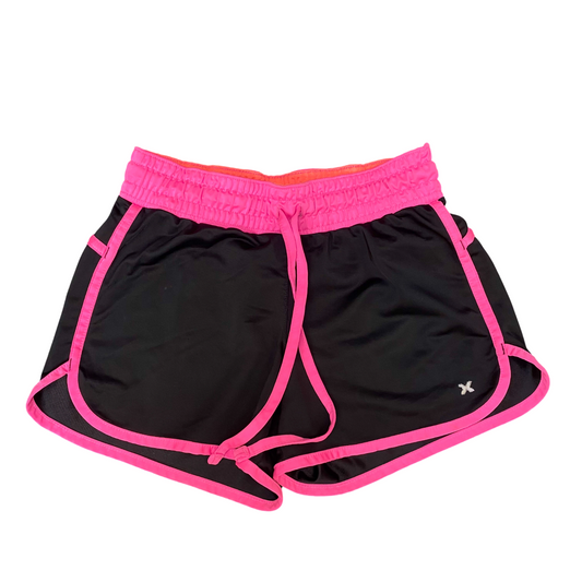 Running Sprinter Shorts Womens Small Black Pink Semi-Fitted Drawstring Waist