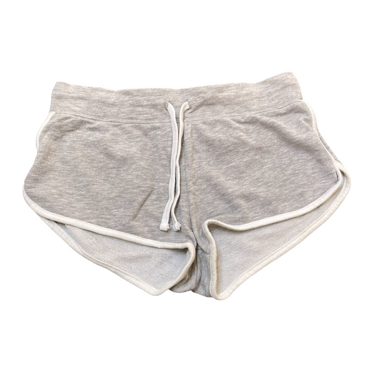 H&M Divided Sprinter Running Shorts 30W Grey Elastic Waist Drawstring Athletic