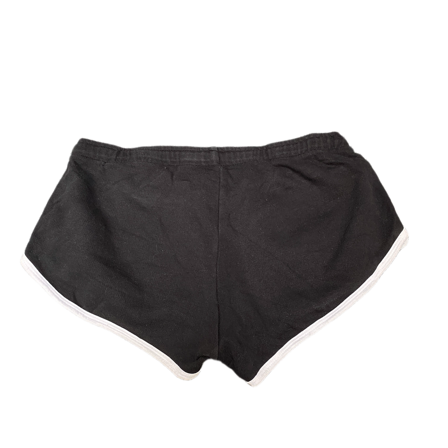 Running Sprinter Shorts Womens S 29" Waist Black Athletic Gym Workout Drawstring