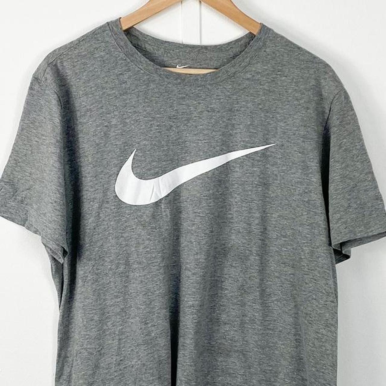 Vintage Grey tick Nike t-shirt