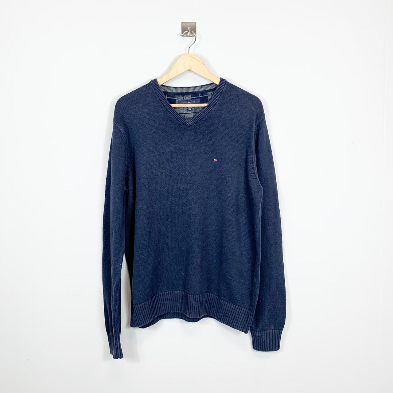 Vintage Tommy Hilfiger V neck Sweatshirt