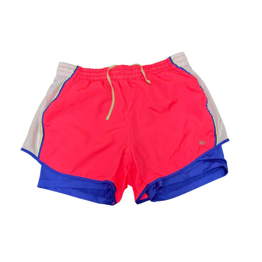 Layer 8 Sprinter Shorts Womens Small Pink Blue Lined Performance Qwick-Dry