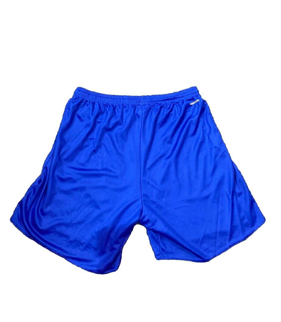 Adidas Shorts Blue Mens L Front Logo