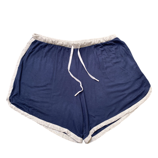 Secret Treasures Sprinter Running Shorts Womens Small Blue Drawstring Athletic