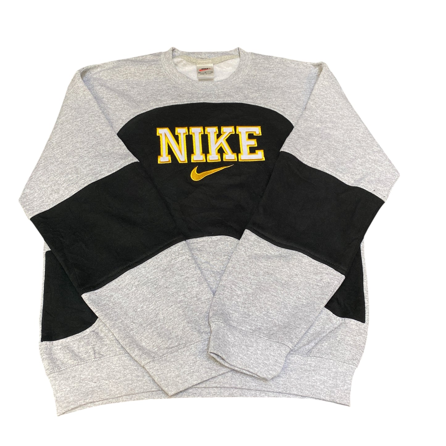 Nike Reworked Sweatshirt Mystery Box, Colour Panels, Sizes S to XL