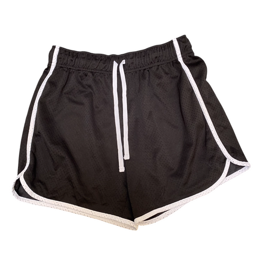 Danskin Now Running Sprinter Shorts Womens Small Black Elastic Waist Athletic