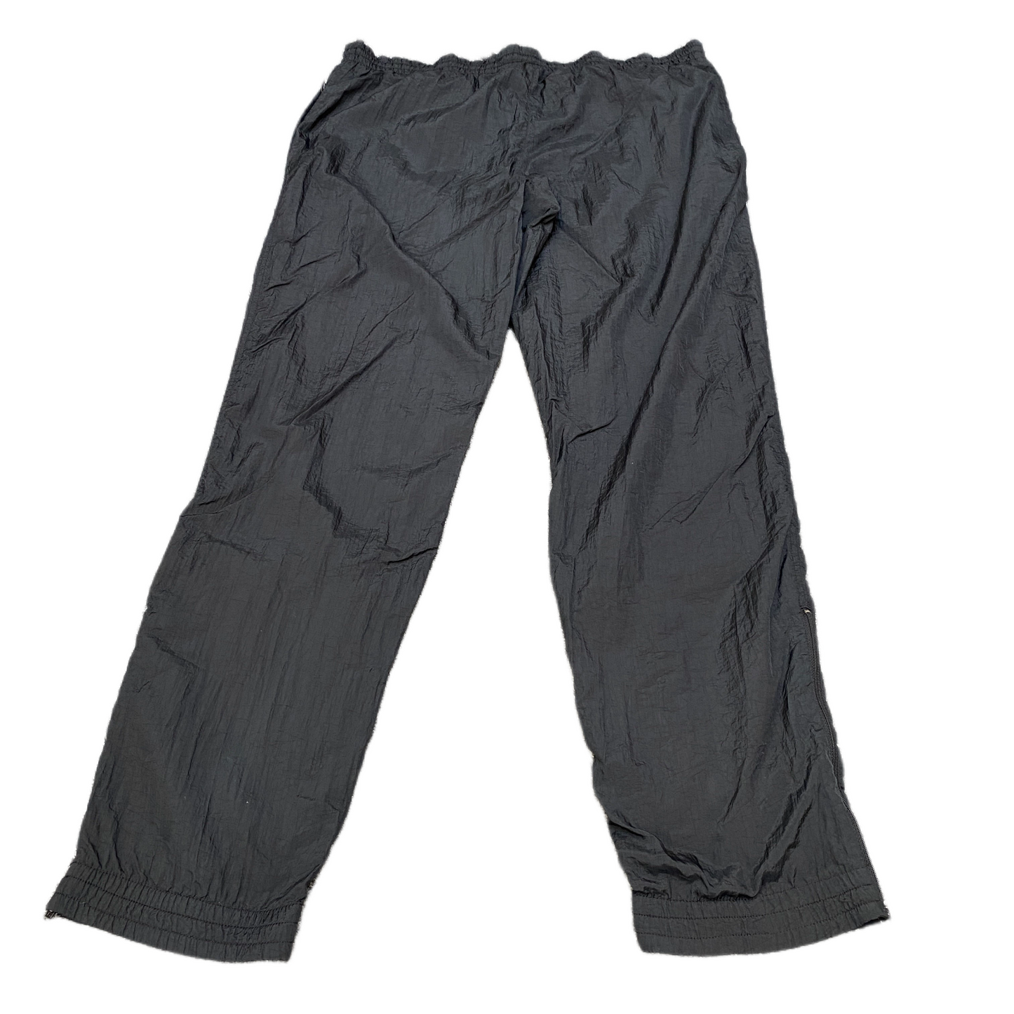 PUMA Joggers Fits as Mens 37" Waist Black Windbreakers High Waisted Trousers