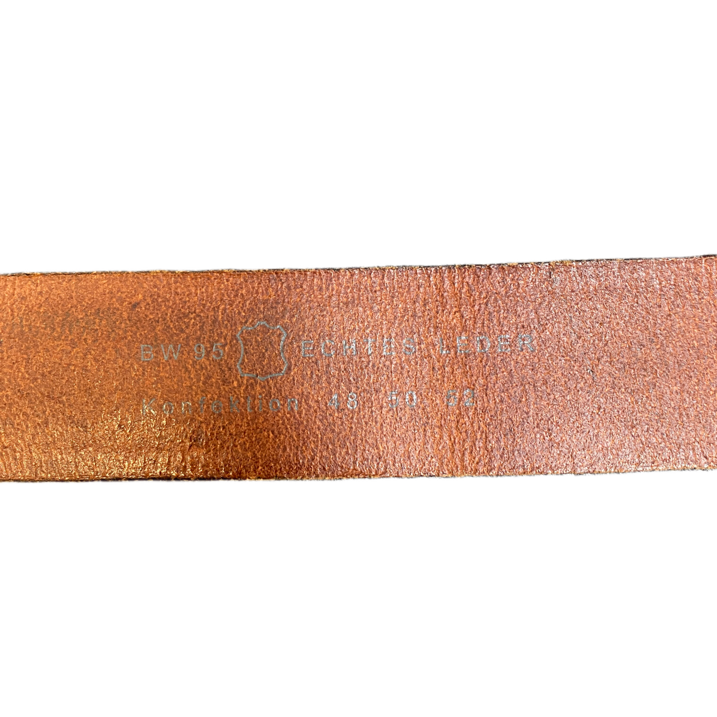Dress Belt Mens Brown Leather Adjustable Classic Silver Pin Buckle 39.5 inches
