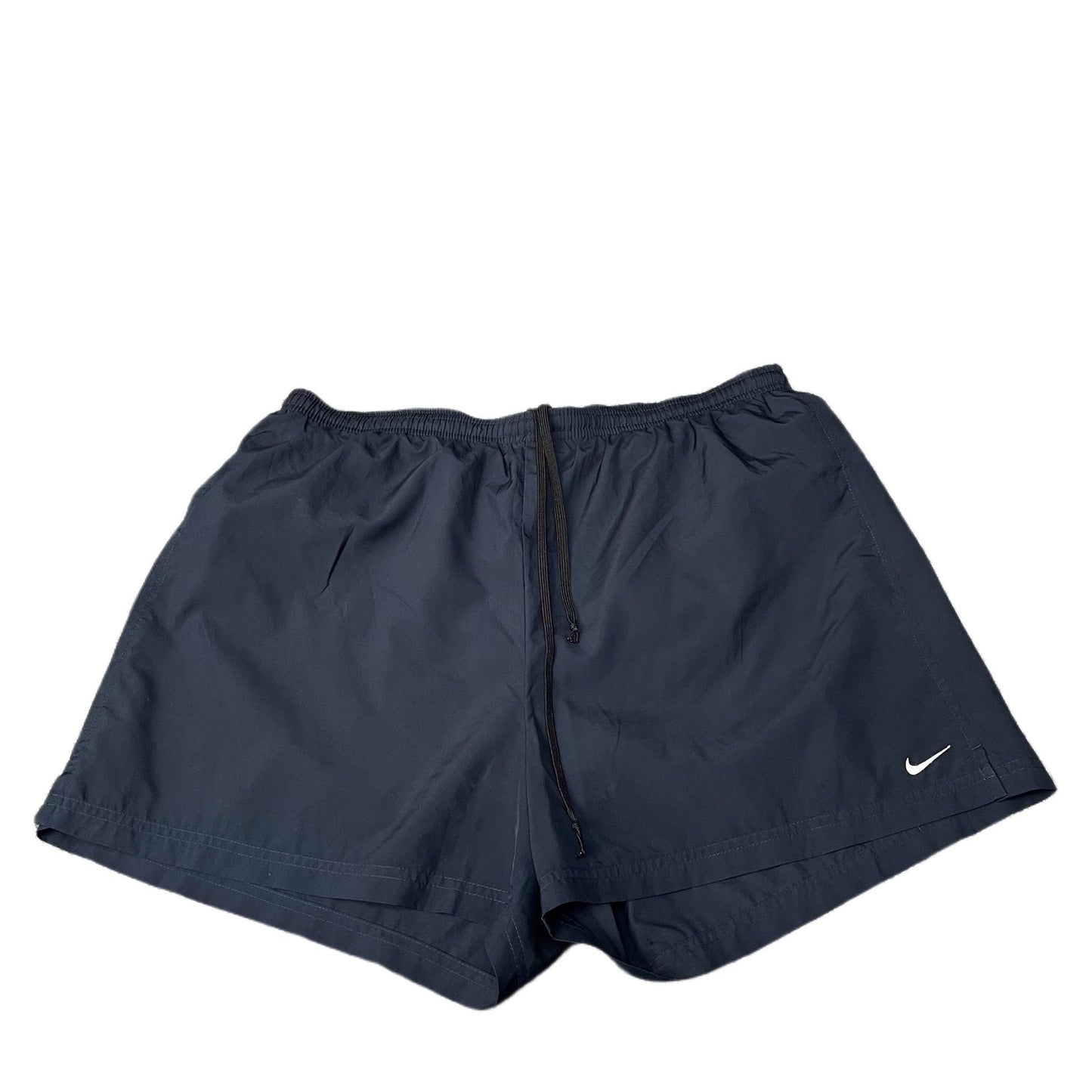 Nike Dri-FIT Activewear Running Shorts Mens M 32" Waist Black Lined Drawstring