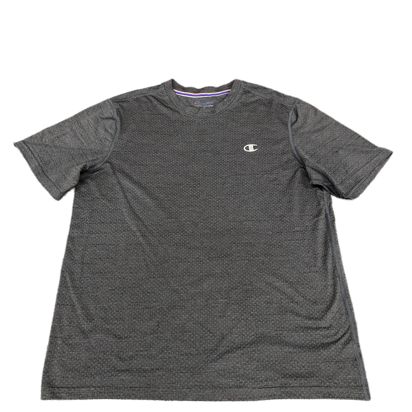 Champion Athleticwear T-Shirt Mens M Black Short Sleeve Crew Neck Pullover Tee