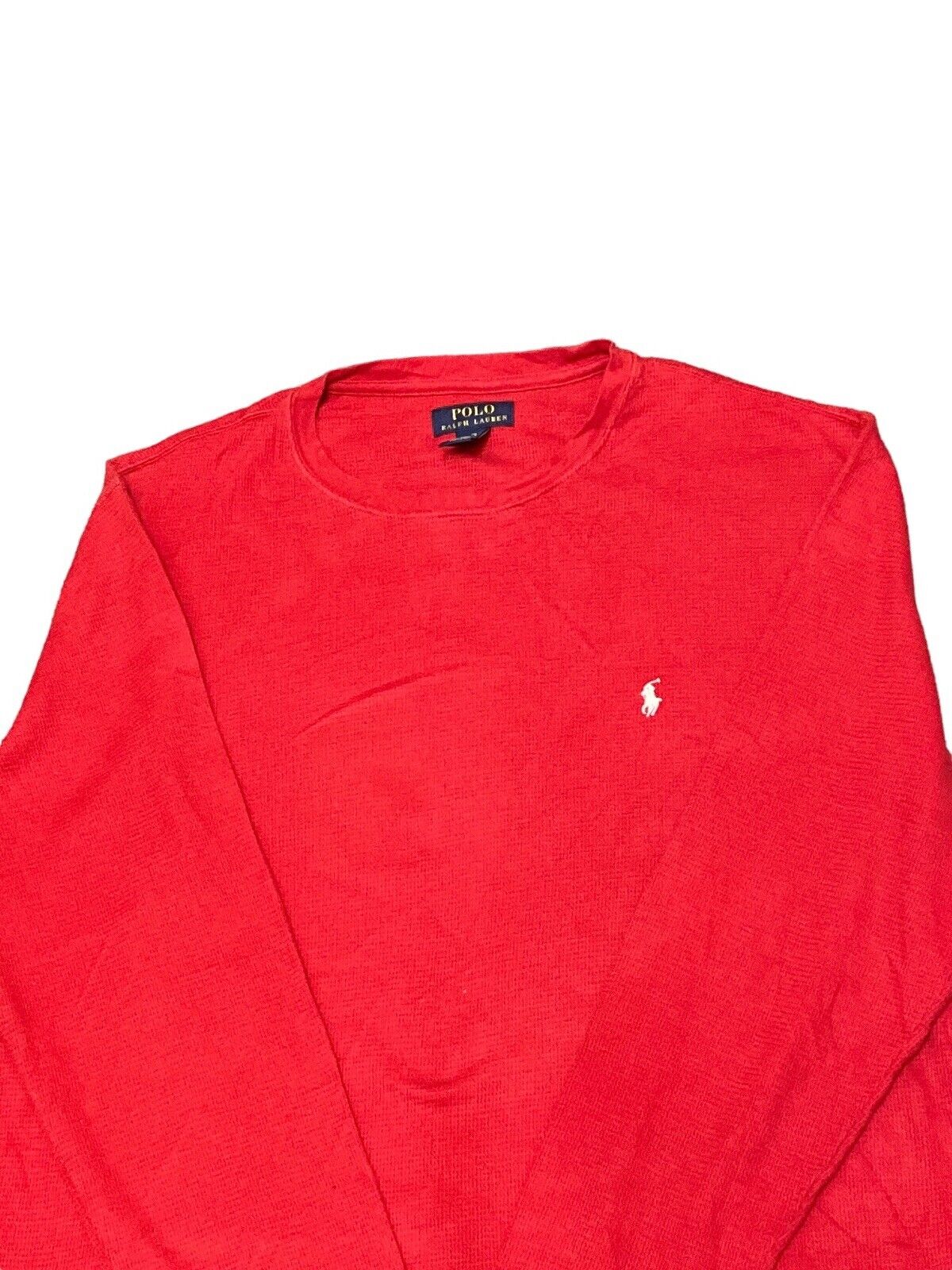 Ralph Lauren Sweatshirt Red Mens XL