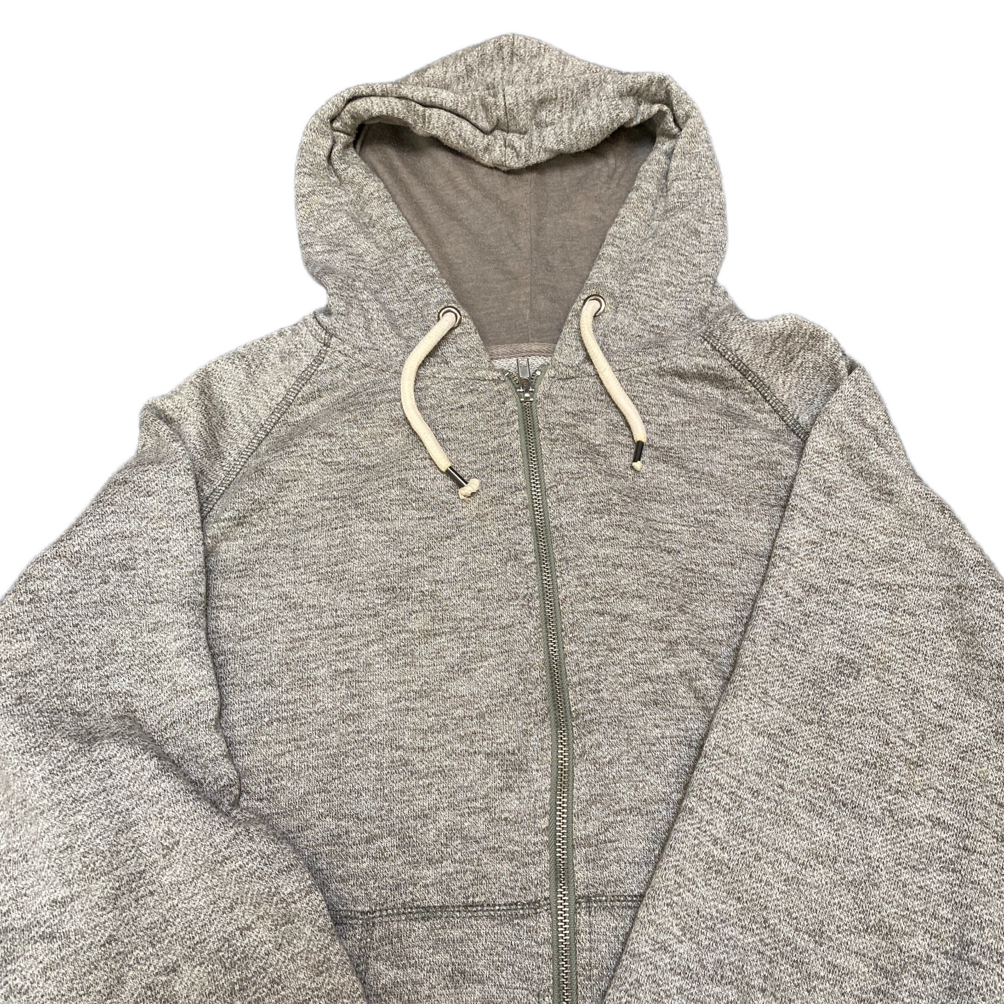 Cedarwood State Hoodie Women Medium Grey Heather Long Sleeve Drawstring Full Zip