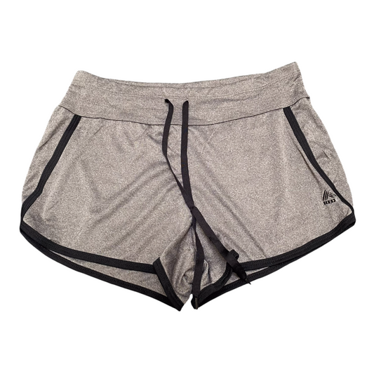 RBX Sprinter Running Shorts Womens Small Grey Elastic Waist Drawstring Athletic