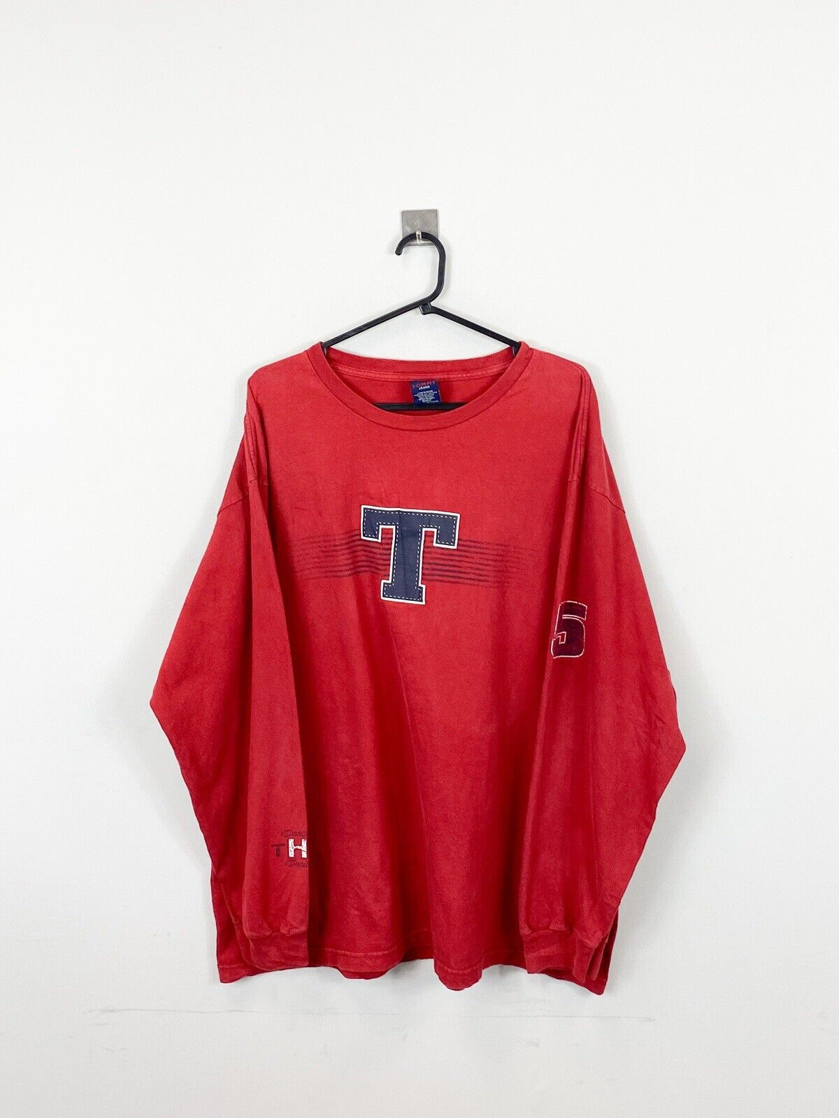 Tommy Jeans Oversized Sweatshirt Red Mens L