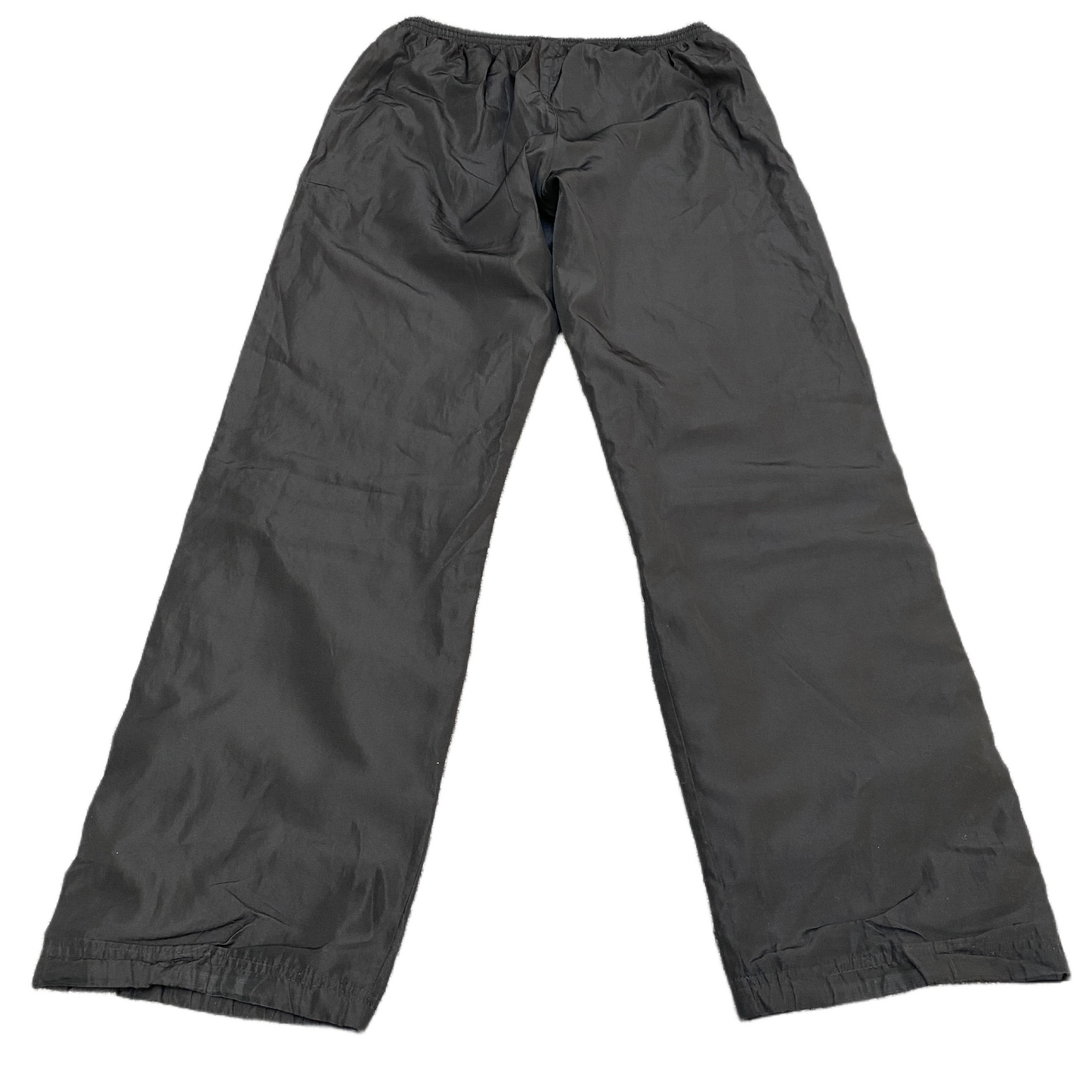 Kempa Handball Joggers Fits as Womens 32" Waist Black Ankle Zip Track Trouser