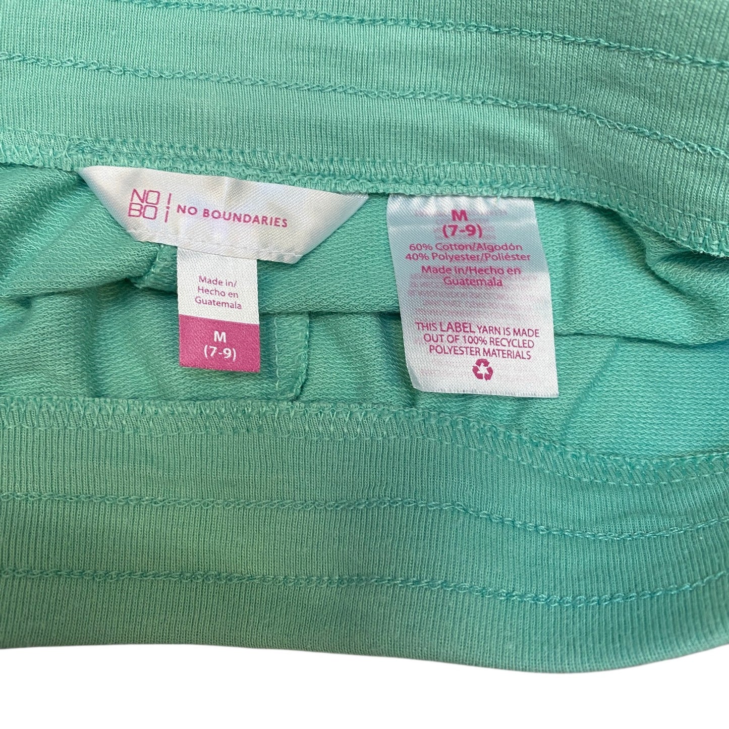 Running Sprinter Shorts Womens M 26" Waist Teal Athletic Workout Gym Dolphin Hem
