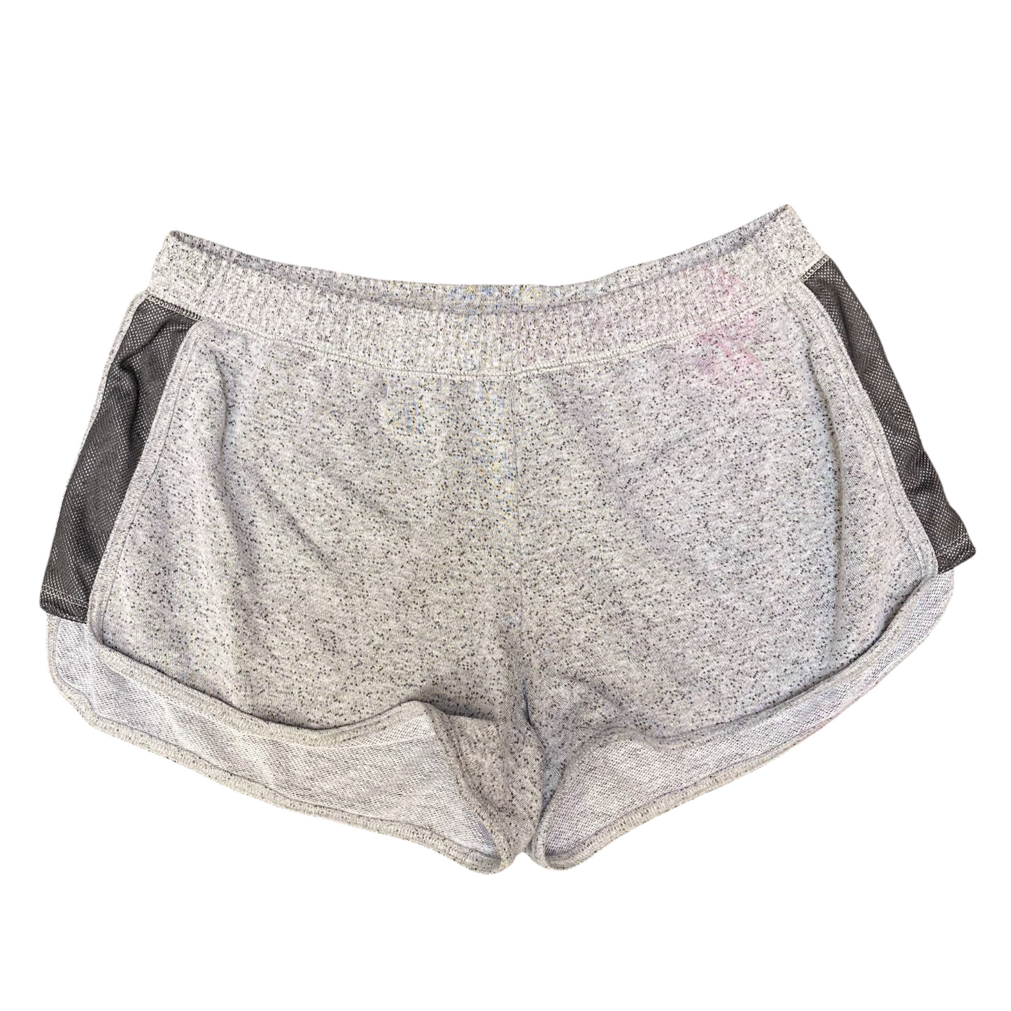 Running Sprinter Shorts Womens XL Grey Heather Athletic Workout Elastic Waist