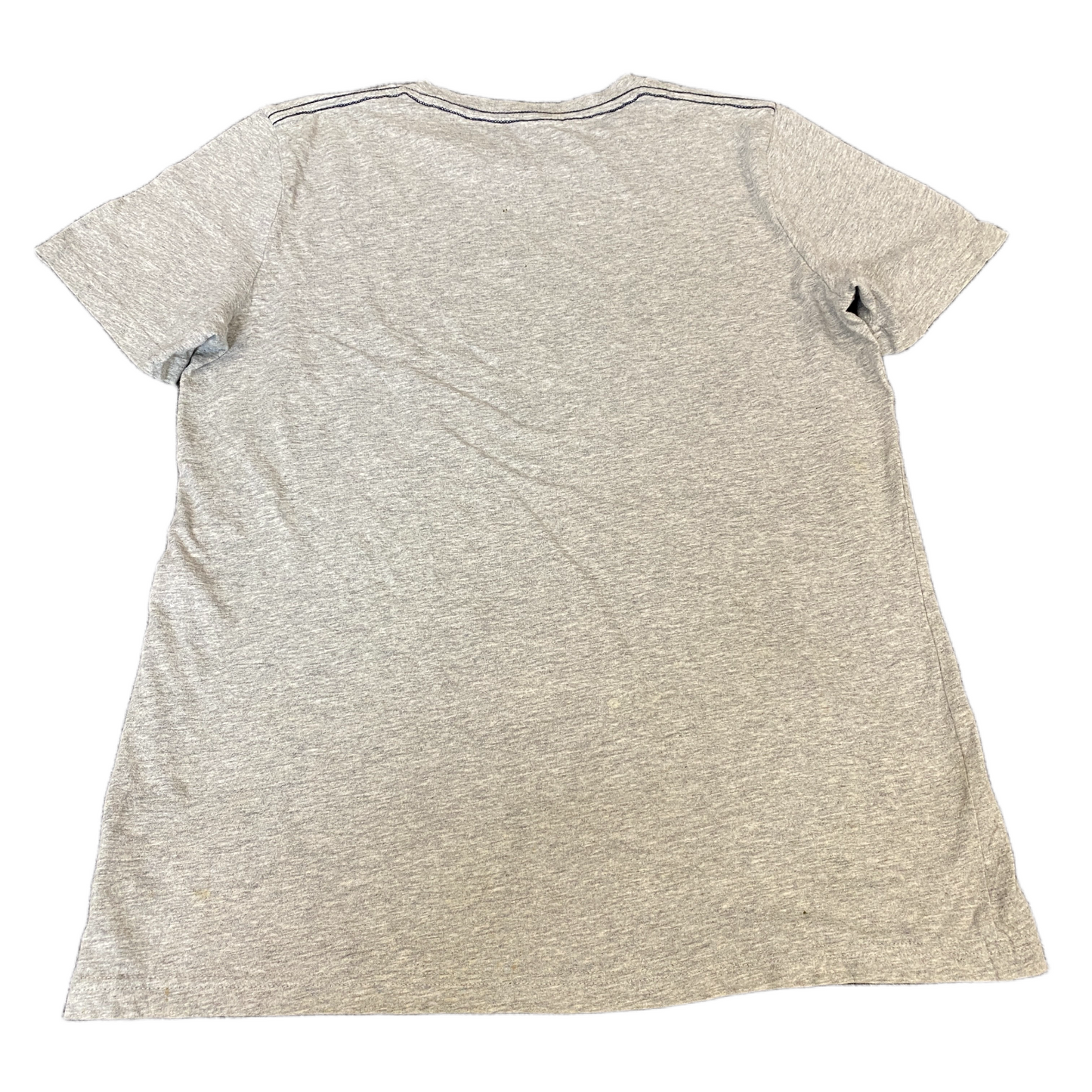 Adidas The Go-To T-Shirt Womens M Grey Graphic Logo Short Sleeve Crew Neck Tee