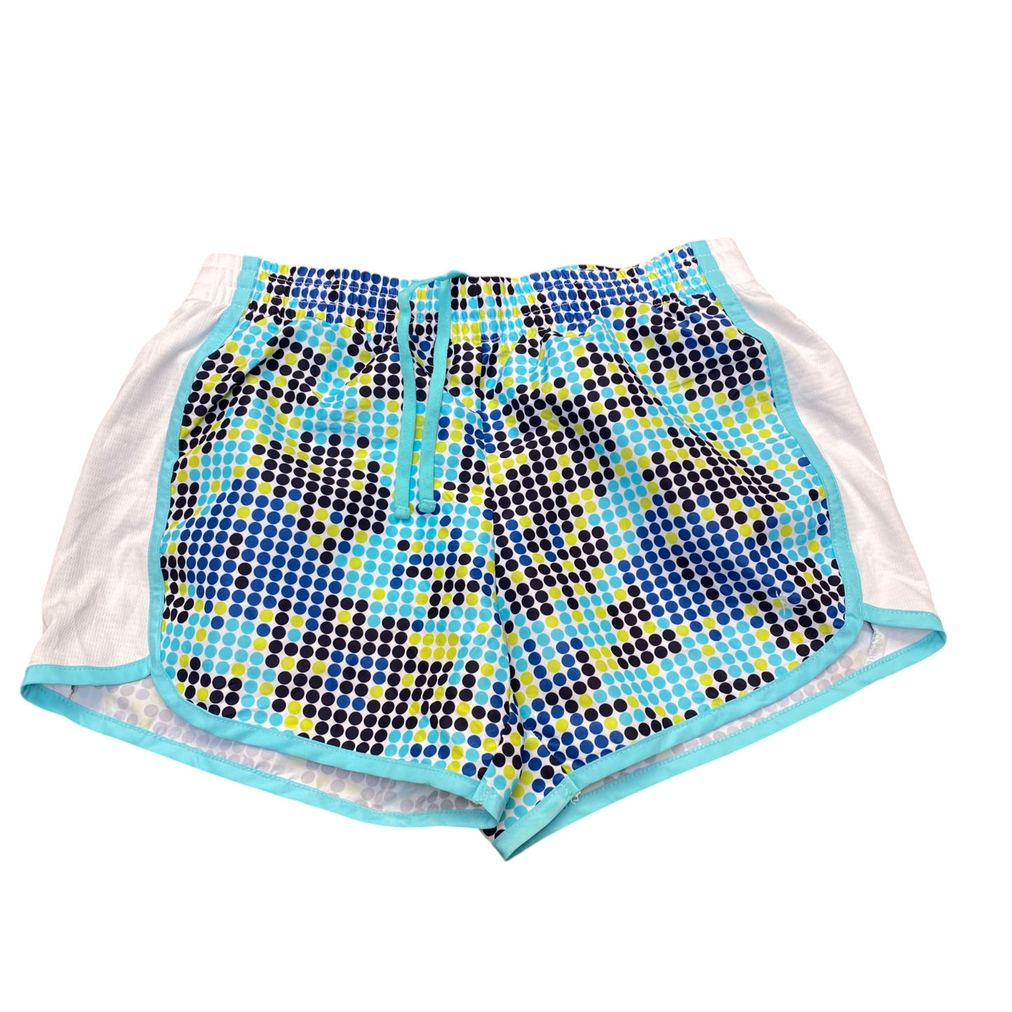 Running Sprinter Shorts Womens XS Multicoloured Polka Dot Stretch Athleic Fit