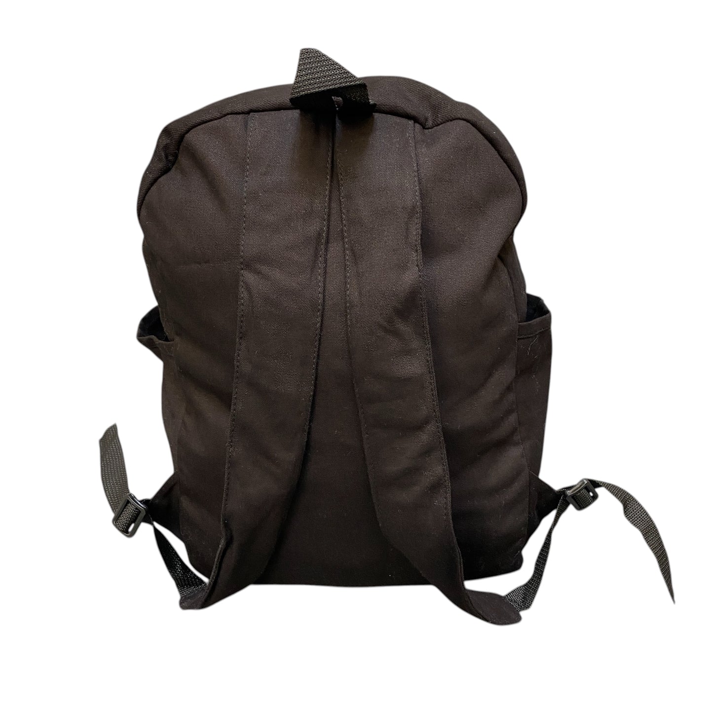 Reworked Carhartt Classic Black Backpack, Preowned, Canvas