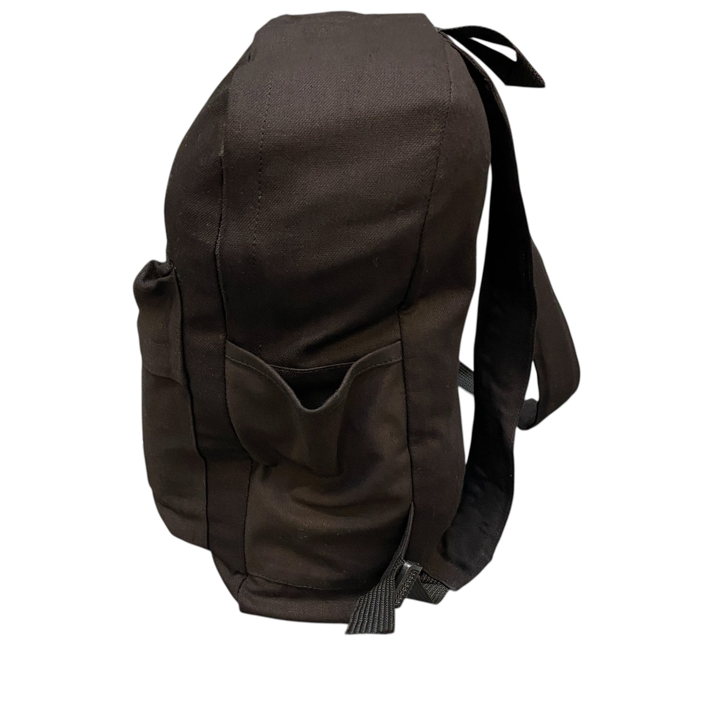 Reworked Carhartt Classic Black Backpack, Preowned, Canvas