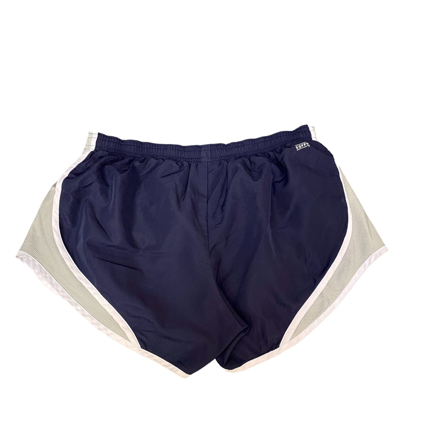 Running Sprinter Shorts Womens Medium Navy Athletic Fit Workout Drawstring Waist