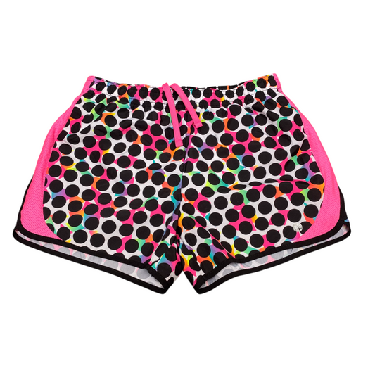 Xersion Running Sprinter Shorts Womens L Multicoloured Elastic Waist Drawstring