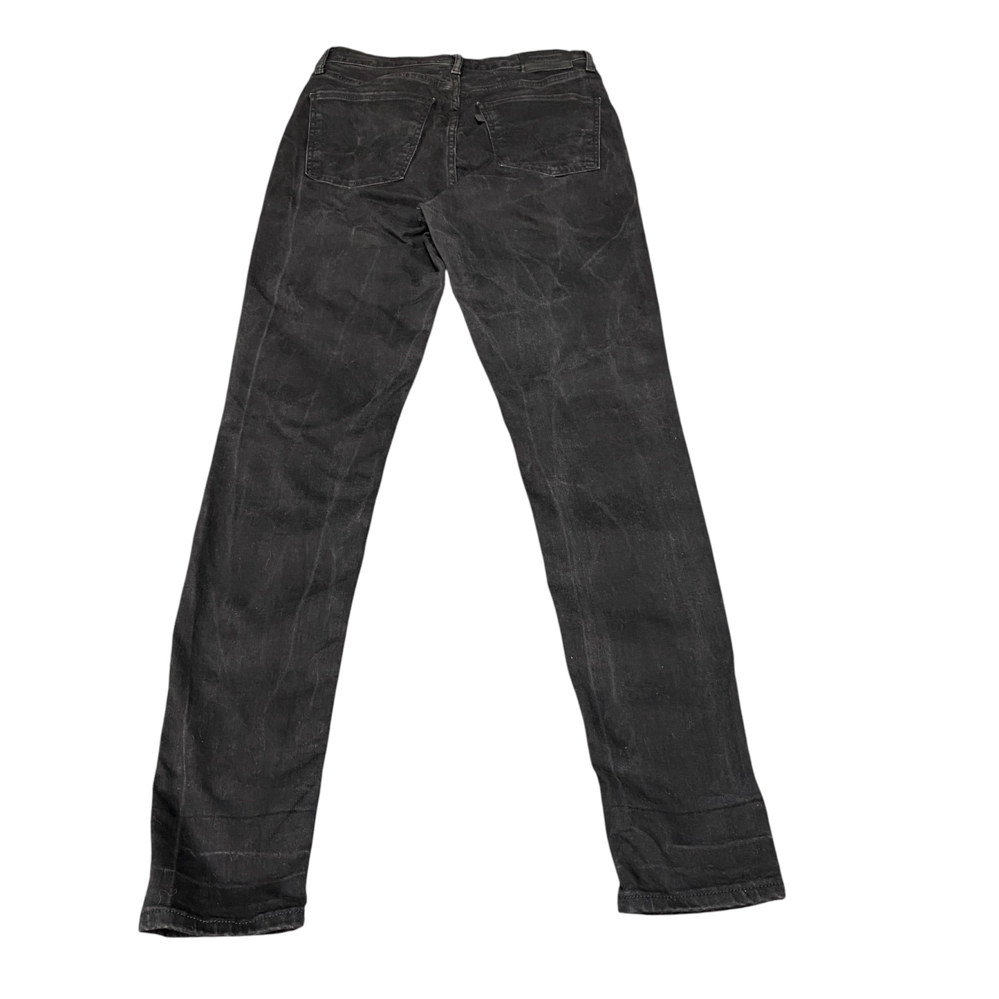 Levi's Jeans Womens 28" Waist Black Premium Streetwear Mile High Super Skinny
