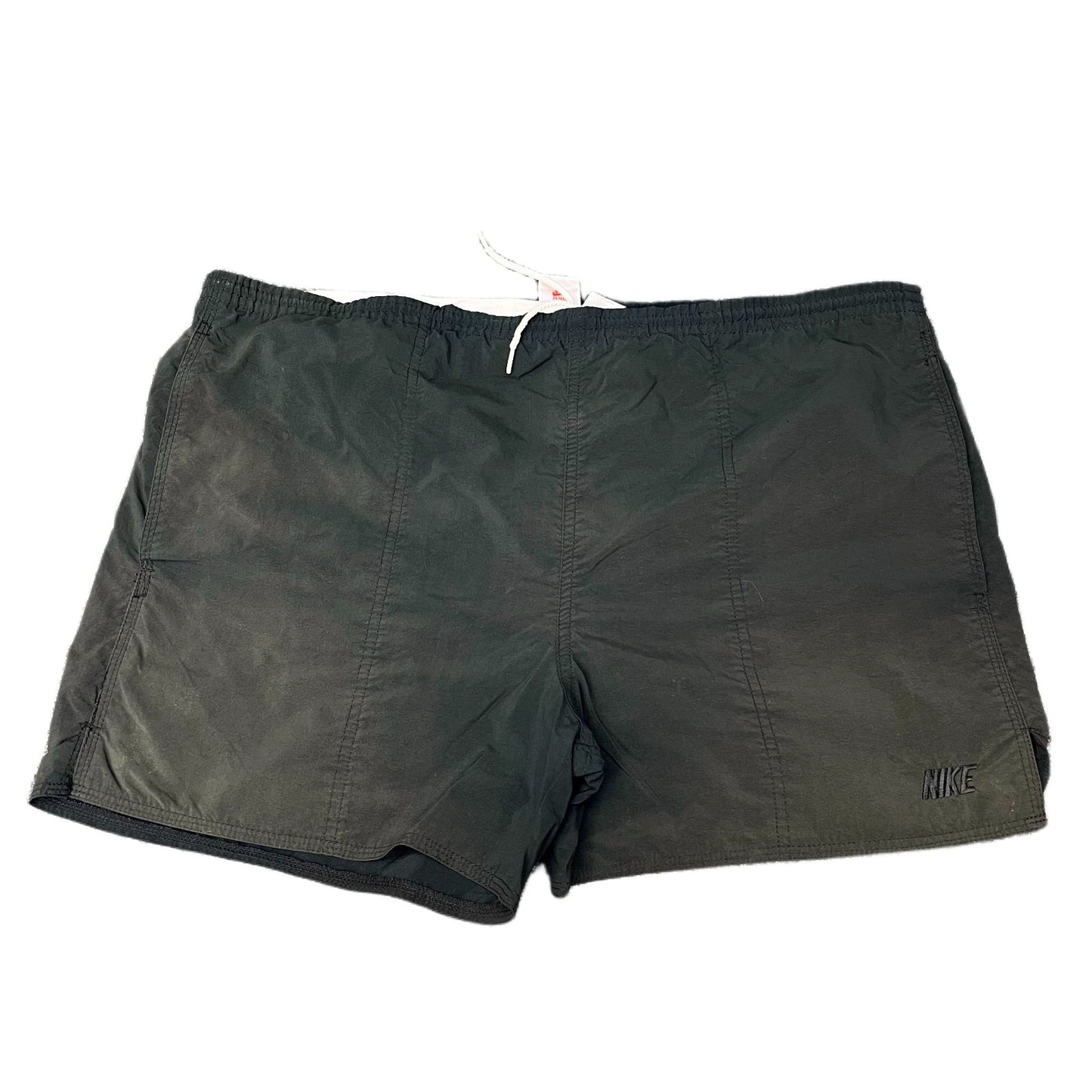 Nike Sportswear Flow Shorts Fits as Mens XL 41 " Waist Black Lined Drawstring