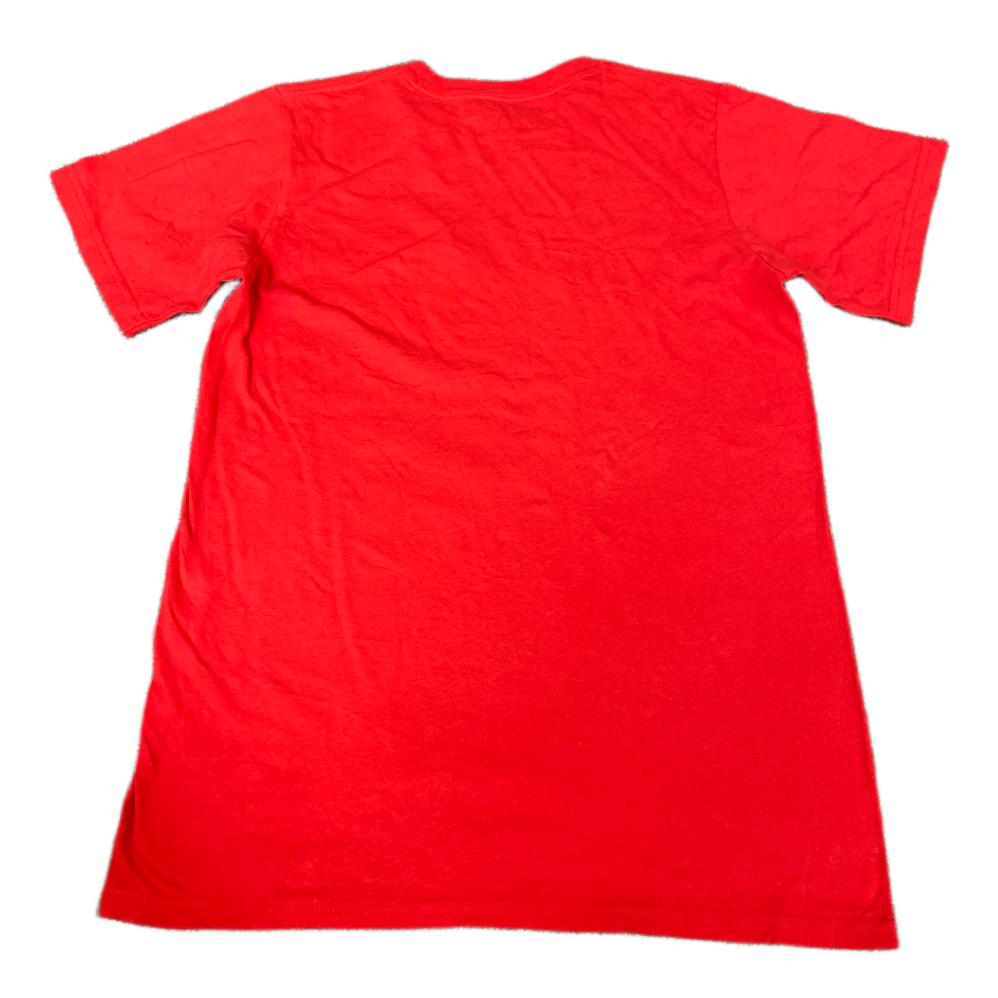 Adidas The Go-To T-Shirt Boys S Red Graphic Logo Short Sleeve Crew Neck Pullove