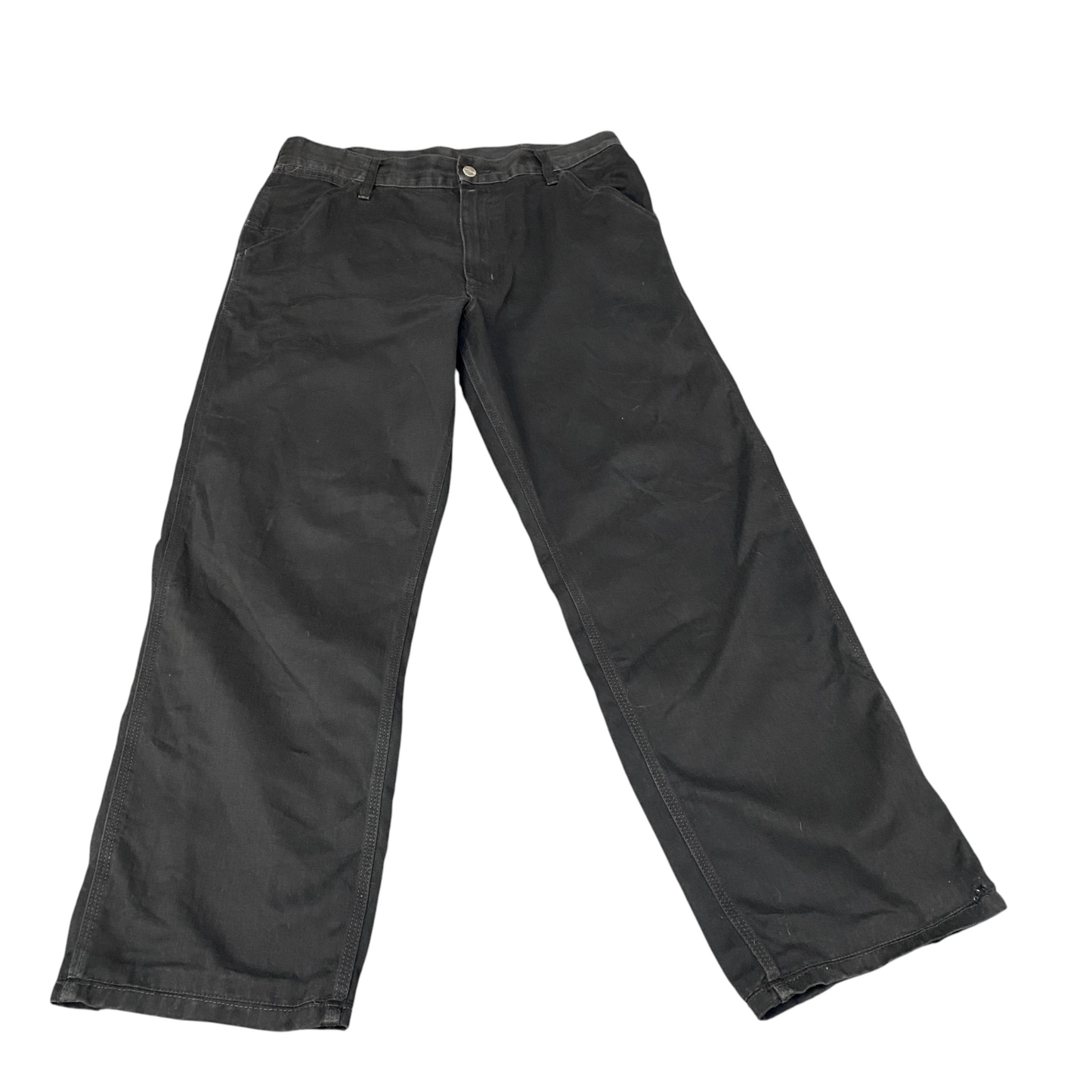 Carhartt Simple Pants Mens Large Black Loose Fit Utility Workwear Straight Leg