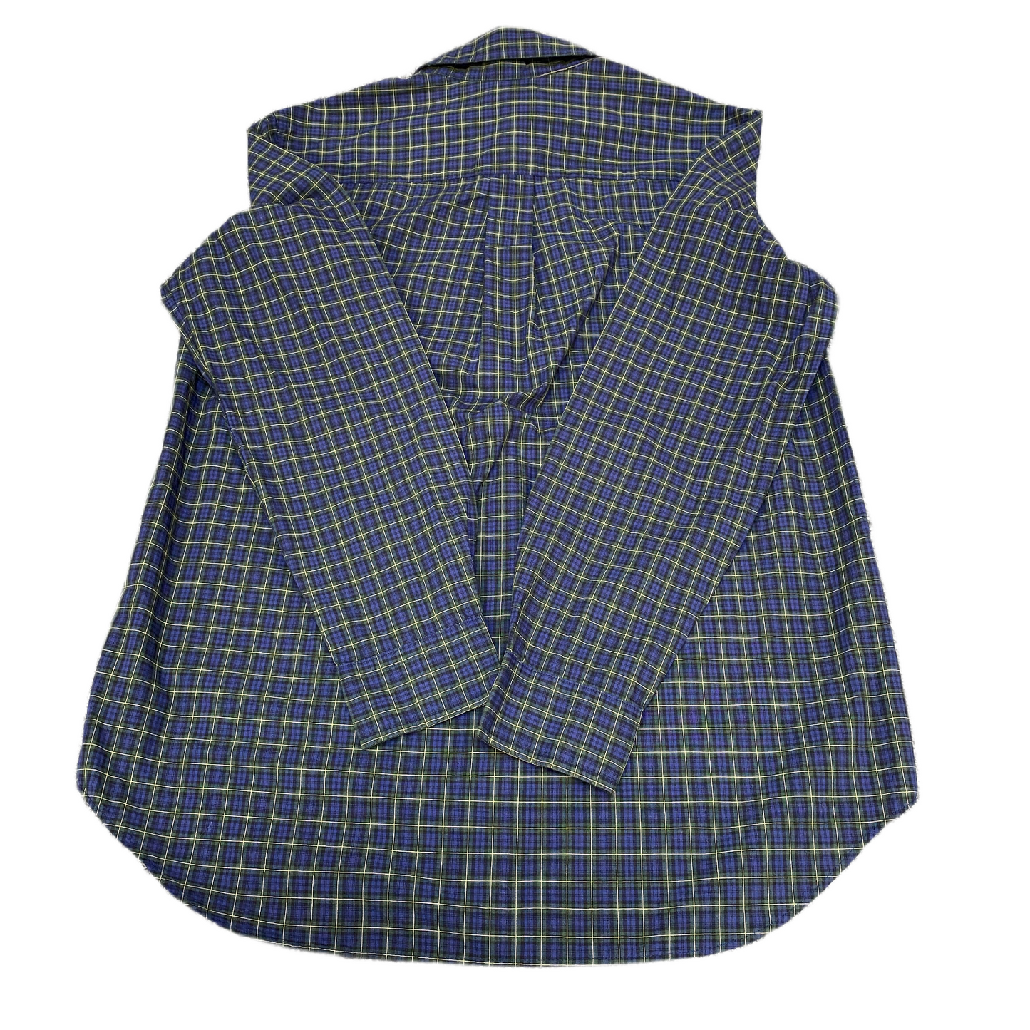 Ralph Lauren Shirt Mens XL Multi Plaid Regular Fit Pony Logo Collar Button Down