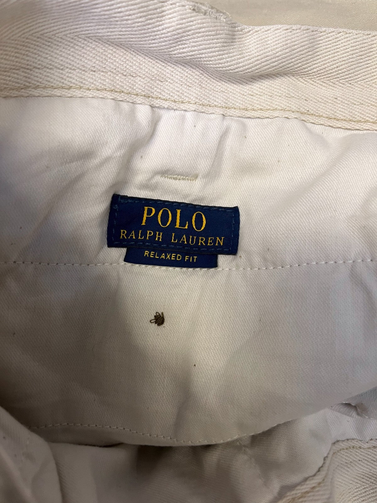 Ralph Lauren Classic Chino Shorts Fits as Mens XL 43" Waist Khaki Relaxed Fit