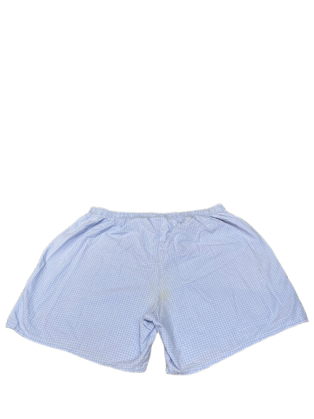 Polo Ralph Lauren Boxer Shorts Fits as Mens M 31" Waist Blue Check Elastic Waist
