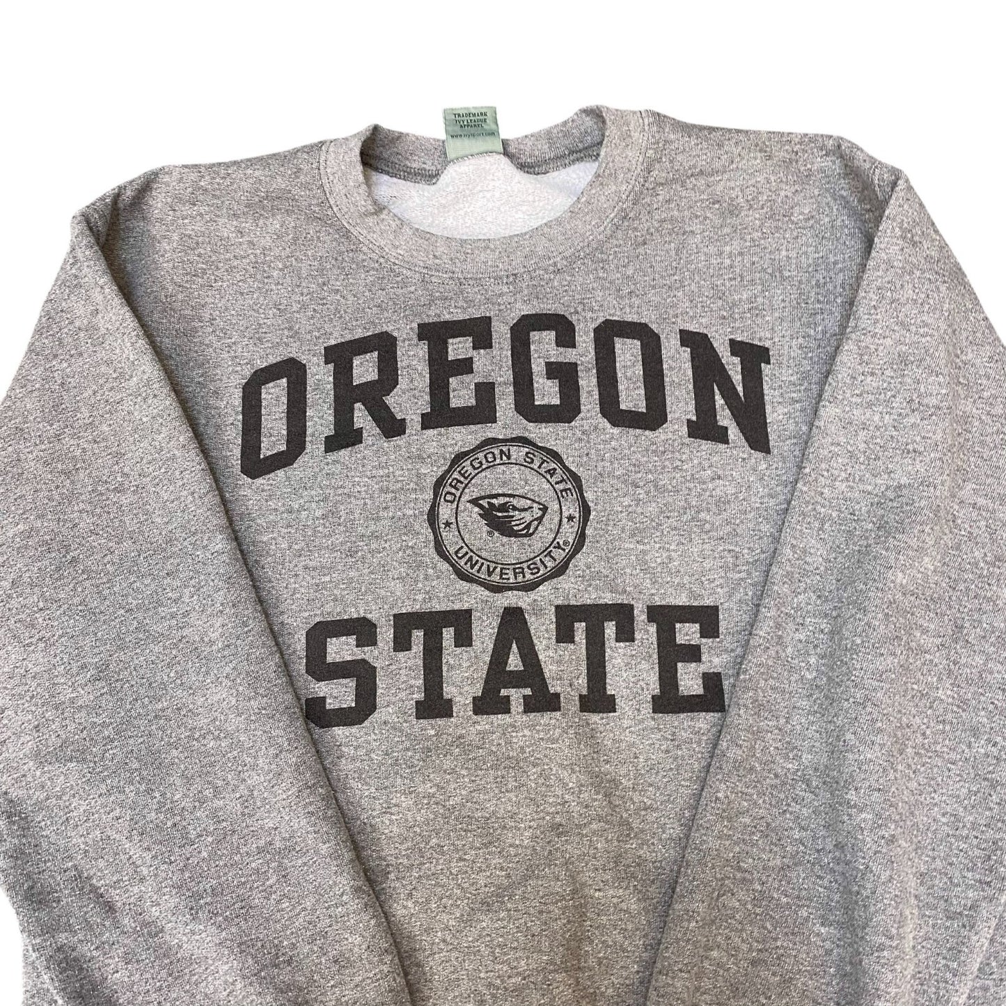 IVY Sports Sweatshirt Mens Small Grey Oregon State University Graphic Pullover