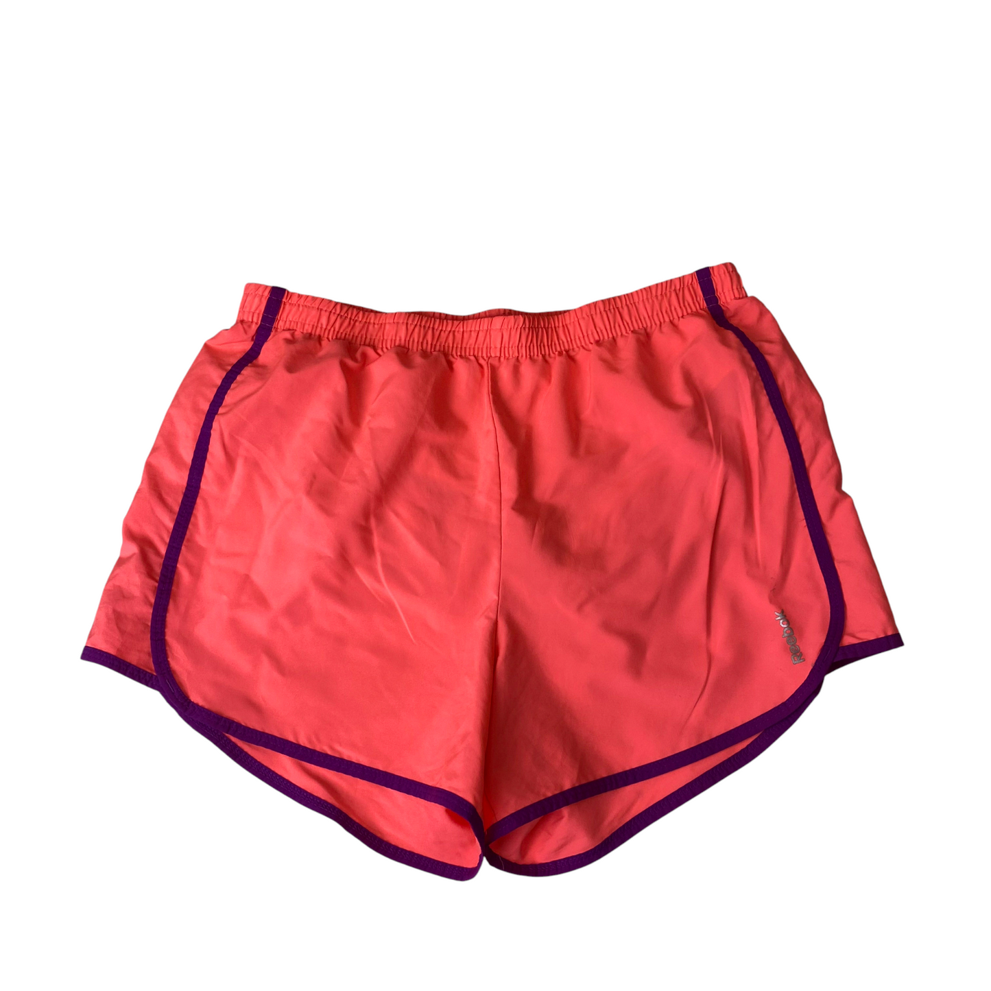 Reebok Sprinter Shorts Womens M Pink Activewear Gym Training Elastic Waist