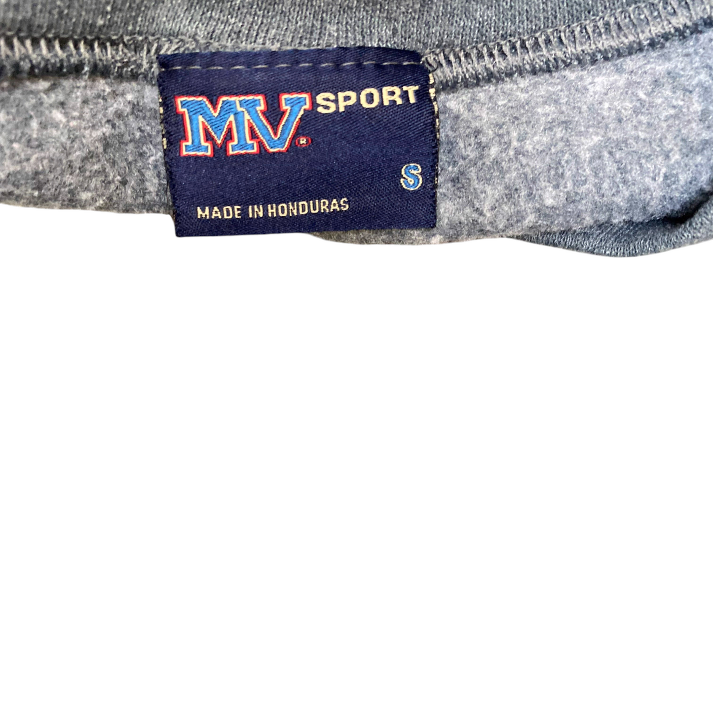 MV Sport Xavier Musketeers Sweatshirt Mens Small Grey NCAA Football Crew Neck