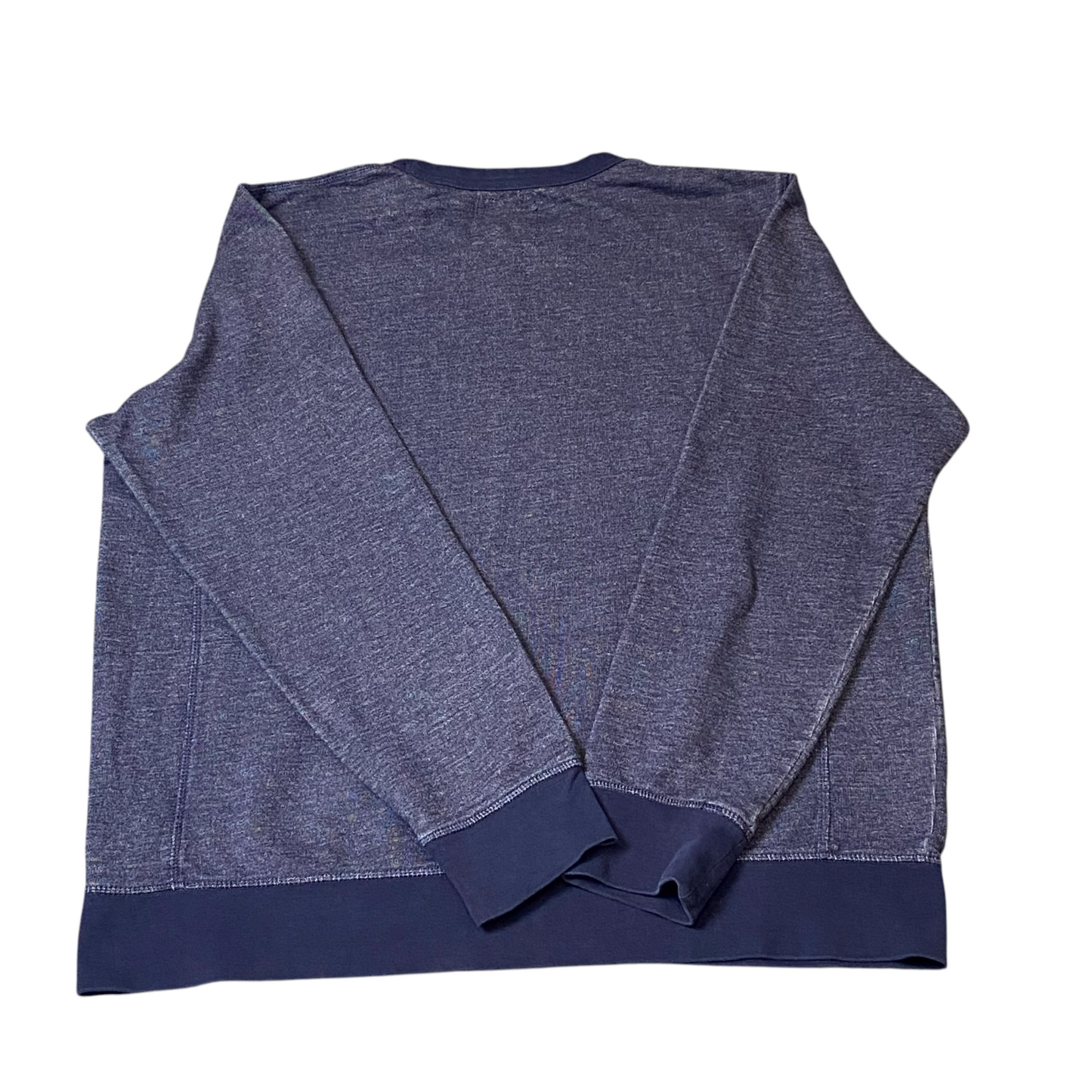 Esprit Sweatshirt Mens 2XL Blue Knit Regular Fit Long Sleeve Crew Neck Pullover