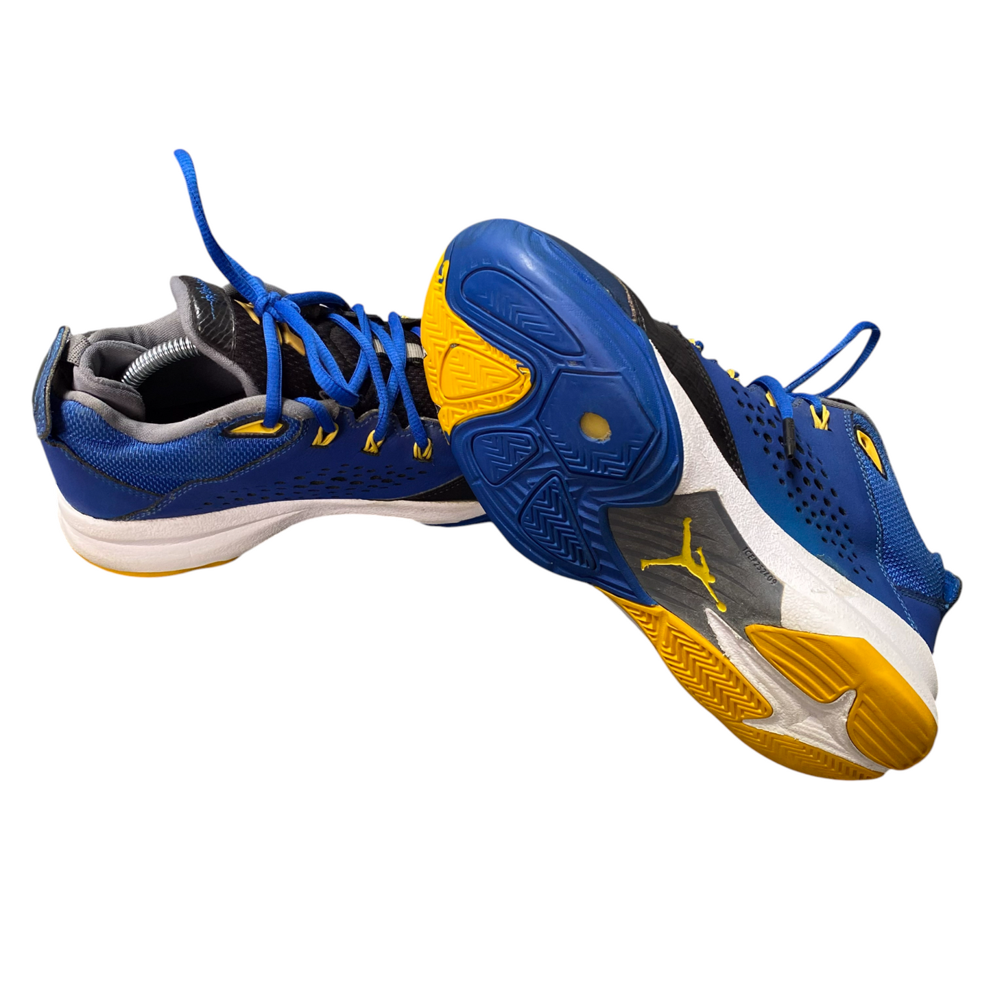 Air Jordan CP3.VII Trainers Sneakers Mens 8 Blue Black Logo Athletic 616805-489