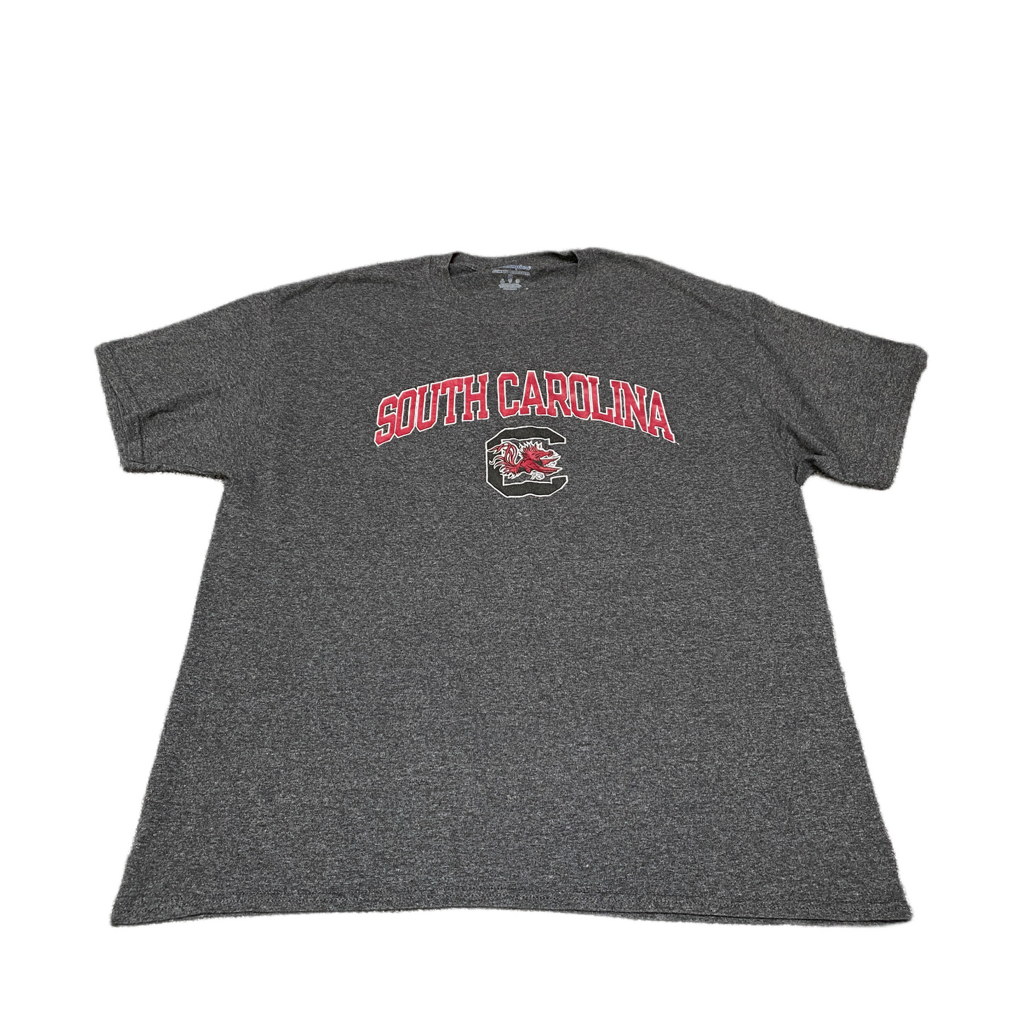 South Carolina Gamecocks T-Shirt Mens M Grey Champion NCAA Football Sports Tee