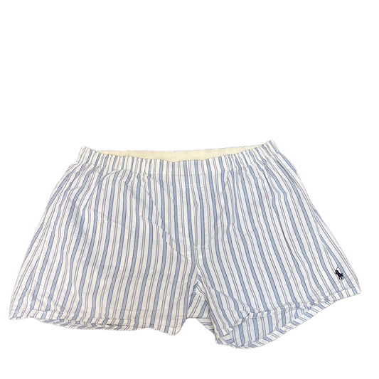 Polo Ralph Lauren Boxer Shorts Mens XL 36" Waist Blue White Striped Classic Fit