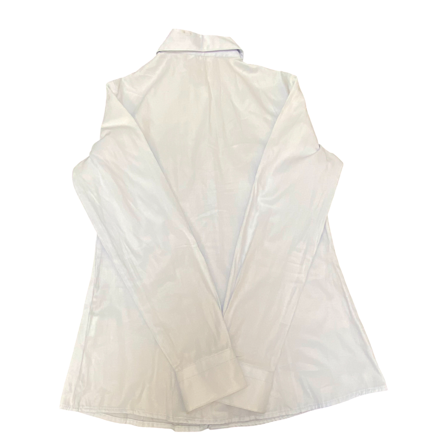 Koton Shirt Top Womens S Blue Long Sleeve Collared Button Down Comfort Outdoor