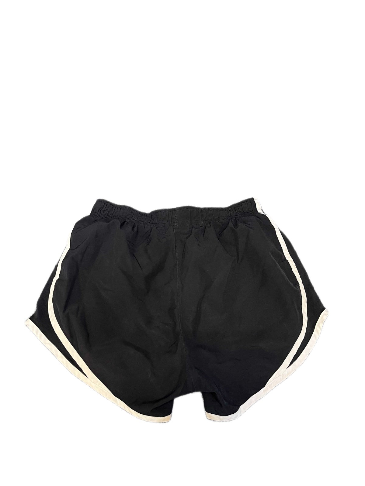 Nike Running Shorts Fits as Womens Small 26" Waist Black Performance Dolphin Hem